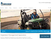 Tablet Screenshot of pineviewmanagement.com